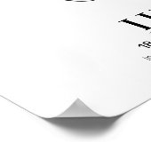 Persoonlijk kat-Poster Poster (Hoek)