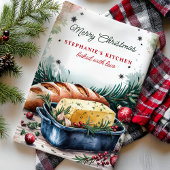 Persoonlijk Kerstbrood en Boter Theedoek