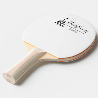 Persoonlijk Kerstcadeau Aangepaste Moderne T-Shirt Tafeltennisbatje