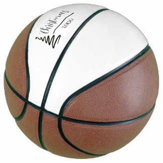 Persoonlijk kerstcadeau op maat gemaakte moderne T Basketbal