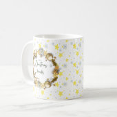 Persoonlijk kerstcadeautje koffiemok (Voorkant links)