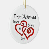 Persoonlijk kerstcadeautje Ornament (Rechts)