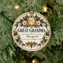 Persoonlijk kerstgeschenk voor de overgrootmoeder