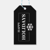 Persoonlijk Kerstmis Gelukkig Feestdag Aangepast C Cadeaulabel (Voorkant)