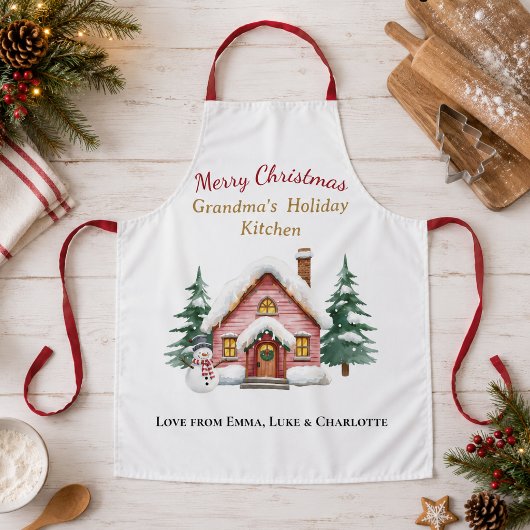 Persoonlijk Kerstmis Oma Schort