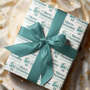 Persoonlijk kerstpapier met Sinterklaas Inpakpapier Vel