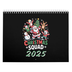 Persoonlijk Kerstteam 2025 Kerstman Familie Kalender