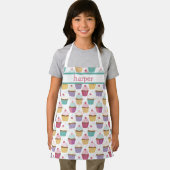 Persoonlijk Kinder Cupcake Schort (Insitu)