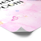 Persoonlijk kinderkamerbord poster (Hoek)