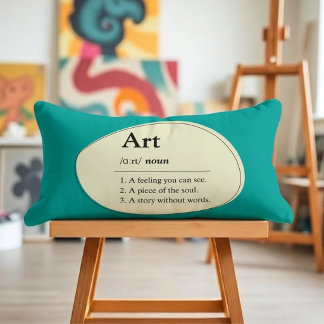 Persoonlijk Kunstwoordenboek Stijl Lendekussen Kussen