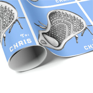 Persoonlijk Lacrosse Cadeaupapier