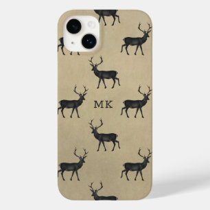 Persoonlijk Landelijk Hert Monogram Case-Mate iPhone 14 Plus Hoesje