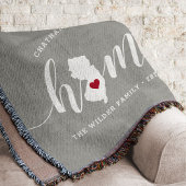 Persoonlijk Landelijk New Jersey Thuis Staat Deken