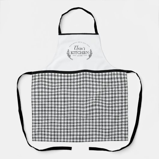 Persoonlijk landgoed gepersonaliseerd voor de boer schort (Voorkant)