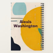 Persoonlijk leesblad notitieboek (Achterkant)