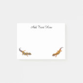 Persoonlijk Leopard Gecko Lizard Post-it® Notes (Voorkant)