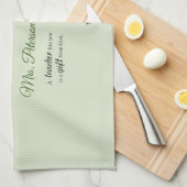 Persoonlijk, leraar Dank je, Religieuze Vloer Theedoek (Quarter Fold)