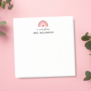 Persoonlijk leuk briefje van juf naam Post-it Post-it® Notes