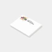 Persoonlijk leuk modern stripboek WHAM Post-it® Notes (Schuin)