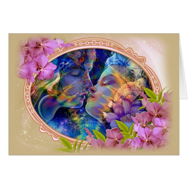 Persoonlijk liefdevol paar (Voorkant Horizontaal)