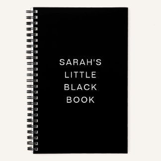 Persoonlijk little black book notitieboek