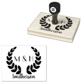 Persoonlijk Logo Groot Maatwerk Rubberstempel (Gestempeld)