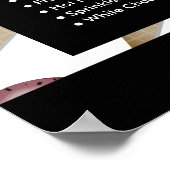 Persoonlijk logo, ijszaakmenu poster (Hoek)