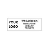Persoonlijk Logo Naam Retour Adres Stempel (Design)