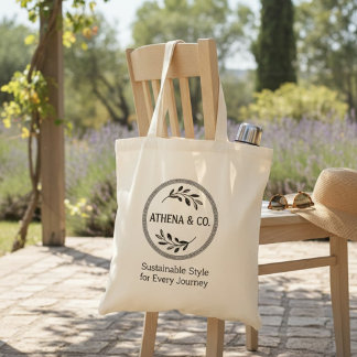 Persoonlijk logo voor bedrijfswinkel tote bag