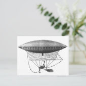 Persoonlijk luchtschip briefkaart (Staand voorkant)