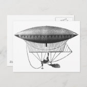 Persoonlijk luchtschip briefkaart (Voorkant / Achterkant)