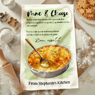 Persoonlijk Mac & Kaas Recept Theedoek