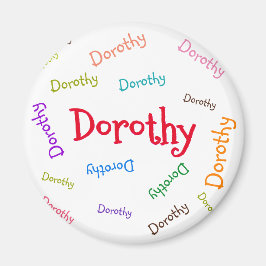 PERSOONLIJK MAGNET , KINDER NAAM, VOOR KINDEREN MAGNEET