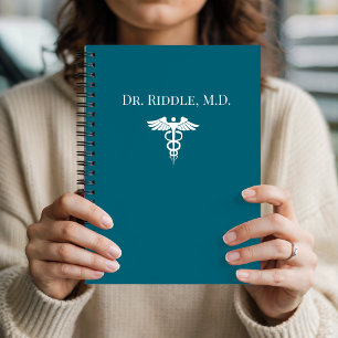 Persoonlijk medisch tijdschrift cadeau voor artsen notitieboek
