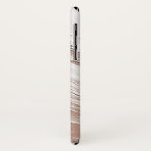 Persoonlijk meisje Roos Gold Glitter Sparkles Case-Mate iPhone Case (Achterkant/links)