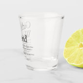 Persoonlijk Meisjesweekend Definitie Shot Glas (Rechts)