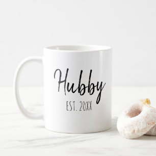 Persoonlijk Minimaliseer Eenvoudige Hoesband Hubby Koffiemok