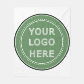 persoonlijk Modern, Minimalistisch & Elegant  Fleece Deken (Voorkant)