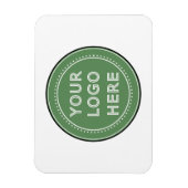 persoonlijk modern, minimalistisch en elegant magneet (Verticaal)