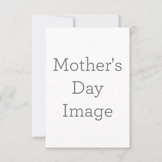 8.9 x 12.7 cm Enkele bedankkaart (Voorkant)