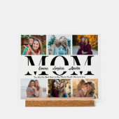 Persoonlijk Moederdag cadeau voor mama Acryl Bord (Voorkant)