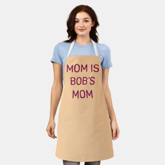 Persoonlijk Moederdag Geschenk Schort