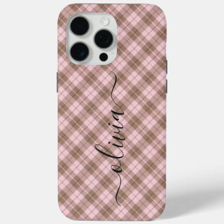 Persoonlijk Monogram iPhone 15 Pro Max Hoesje