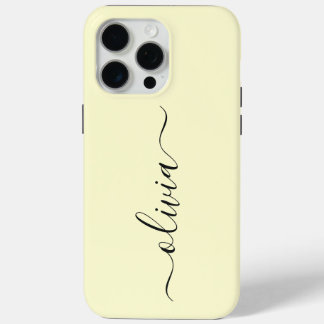 Persoonlijk Monogram iPhone 15 Pro Max Hoesje
