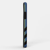 persoonlijk monogram chevron & lijnen Case-Mate iPhone case (Achterkant/rechts)