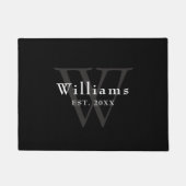 Persoonlijk Monogram Deurmat (Voorkant)