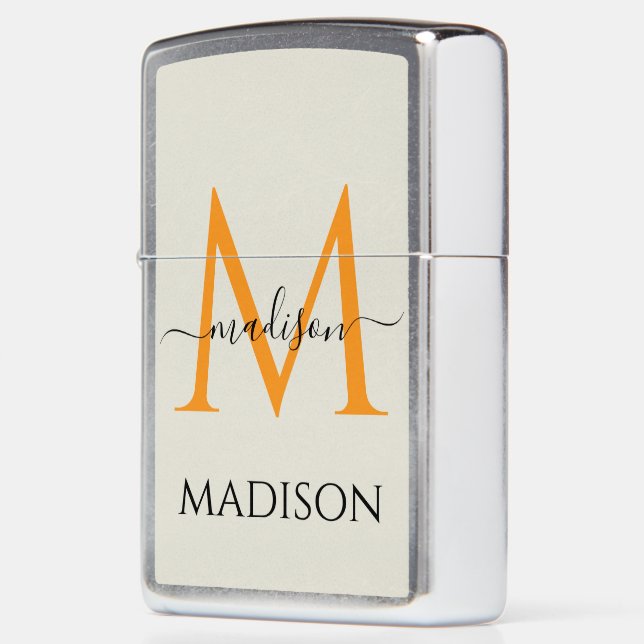 Persoonlijk monogram en naam (Links)