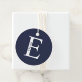 Persoonlijk Monogram en Naam Bedankjes Labels (In situ)