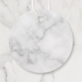 Persoonlijk Monogram en Naam Bedankjes Labels (Achterkant)