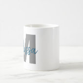 Persoonlijk Monogram Koffiemok (Center)